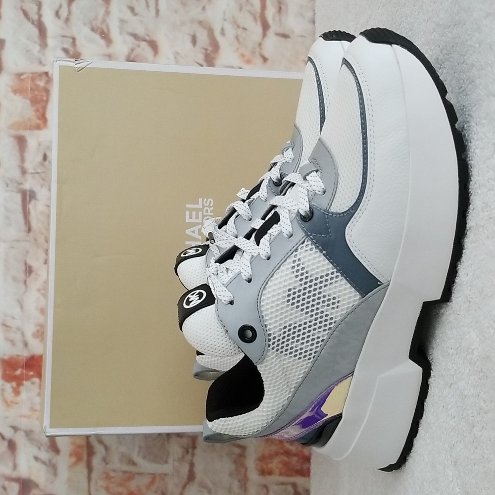 New Michael Kors Ballard Colorblock Nylon Sneakers
